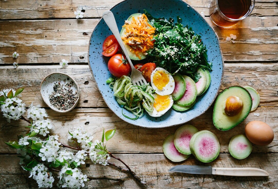 healthy food plate