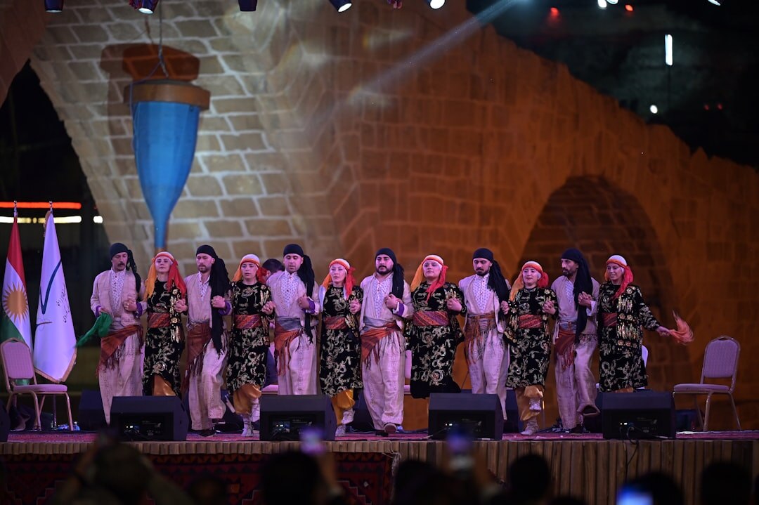 cultural celebrities on stage