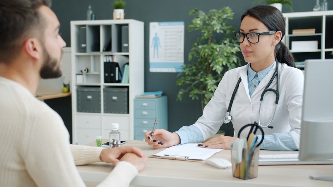 doctor explaining health myths